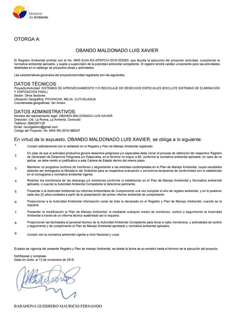 Permiso ambiental - Página 2